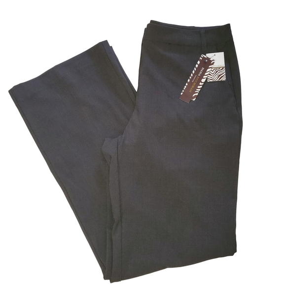 Dana Buchman Pants - Dana Buchman Signature gray dress pants 10 NWT